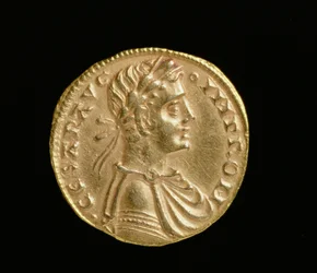 Augustalis de Frédéric II, Royaume de Sicile et Italie du Sud, Monnaie de Messine, 1231-50 (avers)