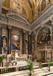 Art baroque : Vue intérieure de l