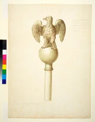 Aigle en bronze