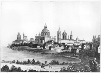 Buenos Aires, Argentine, vers 1820