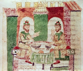 Codex 142 Livre 16 Chap.4 La Table des Riches, de De Universo par Raban Maur