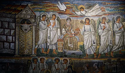 Détail de Scènes de la première venue du Christ et de l
