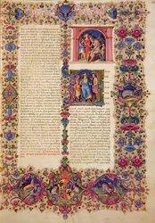 Premier Livre des Chroniques, de la Bible Borso d