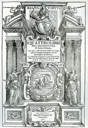 Frontispice des Quattro libri dell