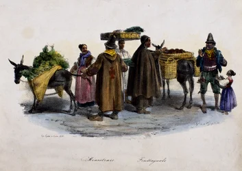 Vendeurs de fruits et légumes