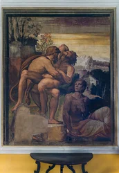 Hercule tuant Antée
