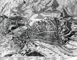 Ivrea et ses fortifications