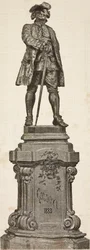 Monument à Carlo Goldoni (1707-1793) par Antonio dal Zotto, dévoilé le 20 décembre