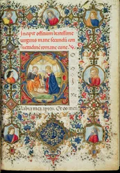 Ms 154 f.14r Adoration de l