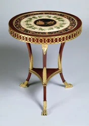 Table à piédestal, 1804-14