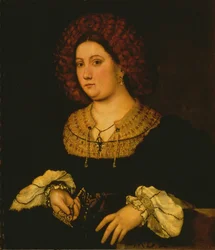 Portrait de Costanza Bentivoglio, école florentine
