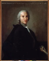 Portrait de Gianandrea Fioroni (1716-1778) compositeur italien