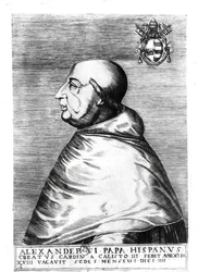 Portrait du pape Alexandre VI