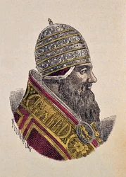 Portrait de Jules III (pape de 1550 à 1555)