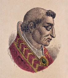 Portrait du Pape Anastase III (911-913)