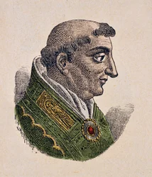 Portrait du Pape Benoît IV (benedetto, Benedict ou Benedictus) (900-903)