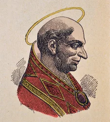 Portrait du Pape Boniface Ier (Bonifacio, Bonifacius I) (419-422)