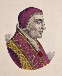 Portrait du pape Jean XVIII (Giovanni, Ioannes) (1003-1009)