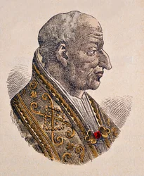 Portrait du Pape Léon III (795-816)