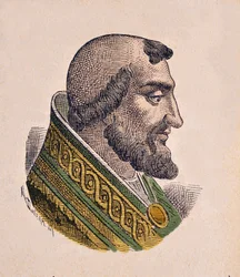 Portrait du pape Léon IX (Leo, Leone) (1049-1054)