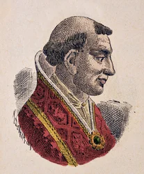 Portrait du Pape Léon VI (Leo ou leone) (928-929)
