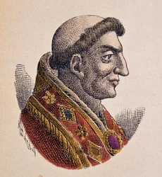 Portrait du Pape Marin Ier (Marinus, Marino) (882-884)
