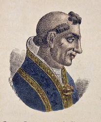 Portrait du Pape Serge III (Sergius, Sergio) (904-911)