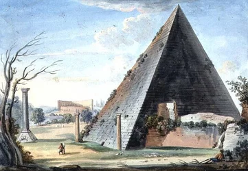 Tombeau pyramidal de Caius Cestus