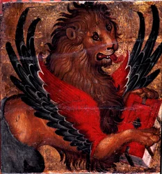 Représentation du Lion de Saint Marc