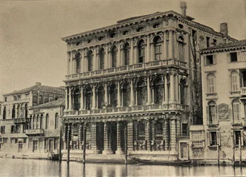 Résidence de Robert Browning (1812-89) à Venise