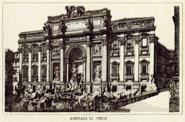 Rome : Fontaine de Trevi