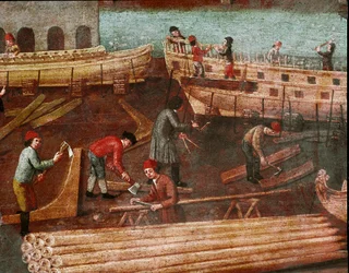Chantier naval dans l