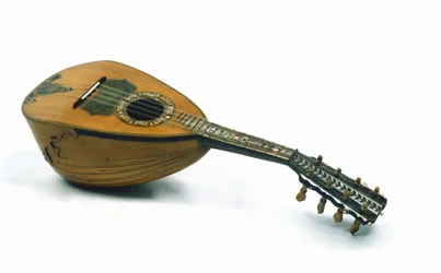 Nature morte de mandoline napolitaine inventée par Giuseppe Galiotto