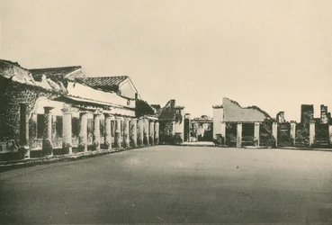 Les thermes Stabiens - Le lieu de lutte comme il est