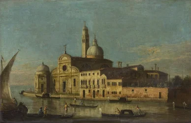 Venise, San Michele (huile sur toile)