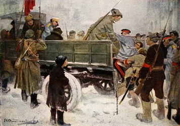 Arrestation des généraux pendant la Révolution de février 1917