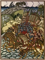 Volga Sviatoslavich et Mikula Selyaninovich