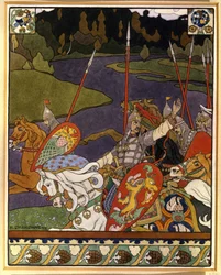 Volga Svyatoslavich et son armée