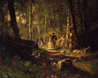 Promenade en forêt, 1869