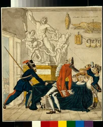 Napoléon Bonaparte vend des biens volés, parmi eux le groupe du Laocoon