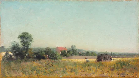 Dans les champs, France