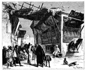 Une école à Fès, Maroc, 1895