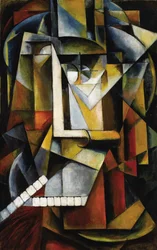 Composition cubiste abstraite
