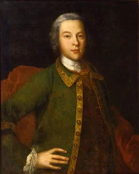 Portrait du comte Petr Panin 1721-1789, 1742
