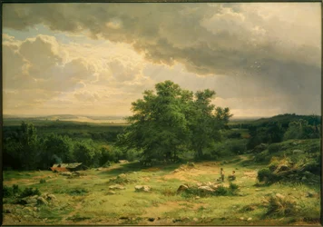 I. I. Chichkine, Vue des environs de Düsseldorf