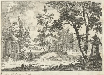 Paysage arcadien