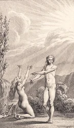 Illustration pour Ewalds "Adam et Ève". II