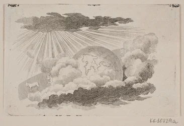 La Terre roulant parmi les nuages