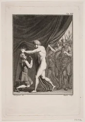 Niels Klim couronné empereur des Qvamites