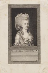 Portrait de la princesse Louisa Agusta